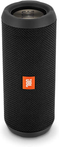 JBL Flip 3 Stealth Waterproof Portable Bluetooth Speaker with Rich Deep Bass (Black), Without Mic